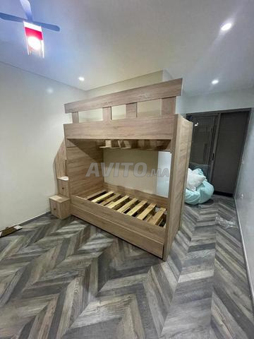 أسرة أطفال MDF حسب الطلب – مع تخزين - 2