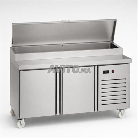 Comptoir Réfrigéré 800 mm Euronorme Pour Pizza - 2
