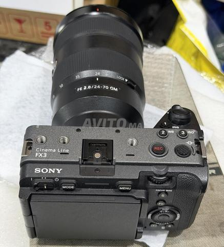 Sony Fx3a objectif 24-70mm GM