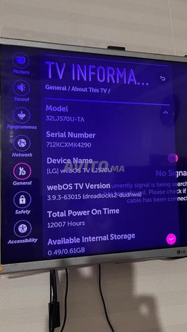 TV LG Smart 32 pouces avec télécommande d'origine - 2