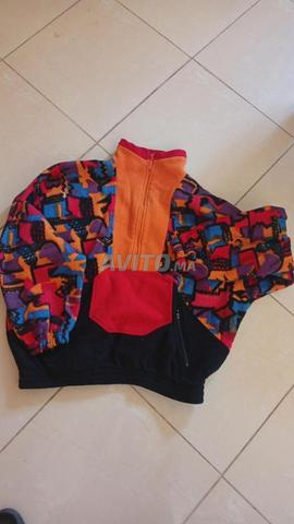 Veste Polaire Vintage Multicolore Années 90 - 2