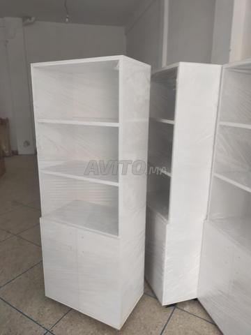 BIBLIOTHÈQUE EN MDF H157xL60xP34 - 2