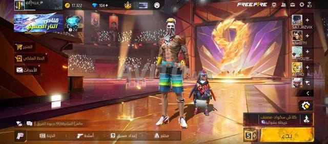 Compte Free Fire - 2