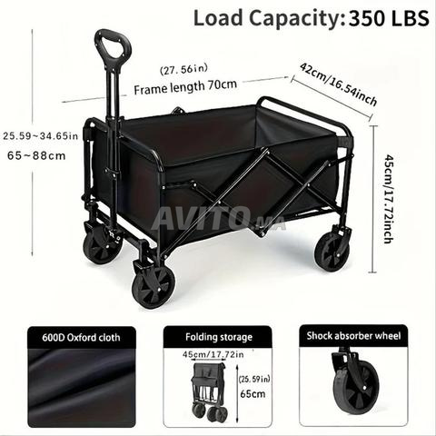 Le Chariot Pliable Qui Simplifie Vos Transports - 2