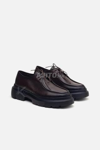 Chaussure homme élégante noire – Modèle moderne 👞 - 2