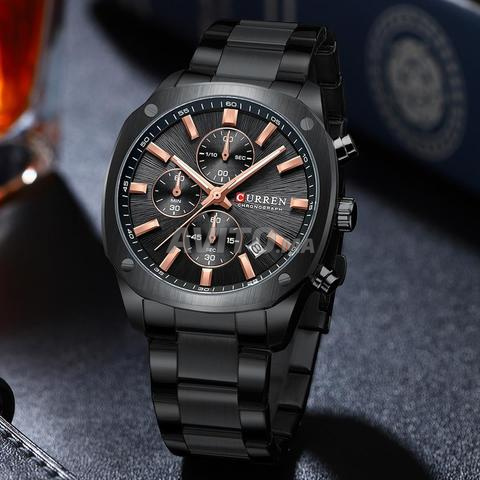 Montre homme Quartz bracelet qualité - 2