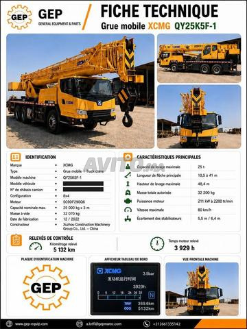 Grue automotrice rapide XCMG 25T