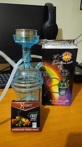 Petite chicha portable pour voiture ou maison Chicha, hookah - 2