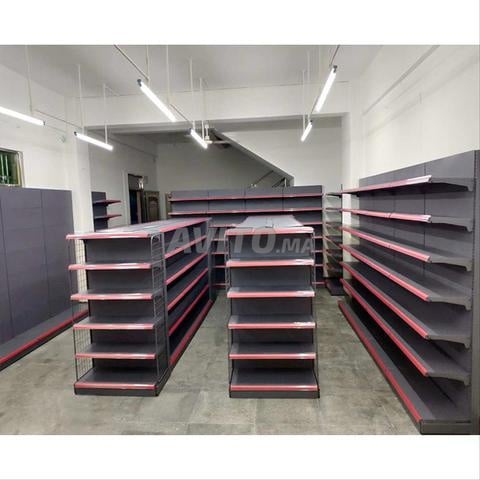 RAYONNAGE GONDOLE POUR SUPERMARCHÉ TA - 2