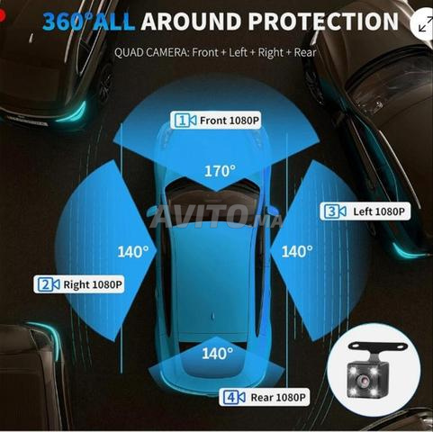 Dashcam de voiture avec 4 caméras - 2