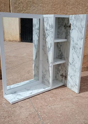 Miroir avec une magnifique armoire - 2