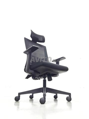CHAISE BUREAU ERGONOMIQUE AVEC APPUI TÊTE - 2