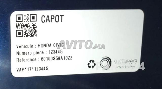 Capot Moteur Honda Civic 2004 - 2