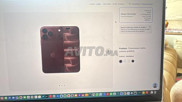 iPhone 18 Pro Max 512 Go Sim Original Europe - 2