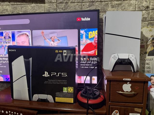 PS5 Slim flashée 1To avec 17 jeux FC25/GTA5/… - 2