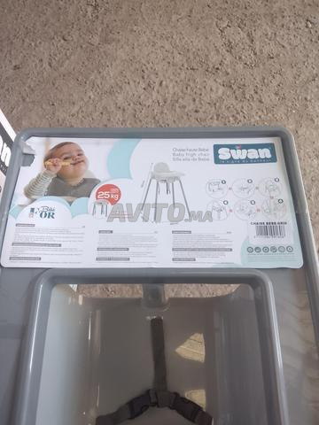 Chaise bébé supportant 25kg avec harnais de sécurité - 2