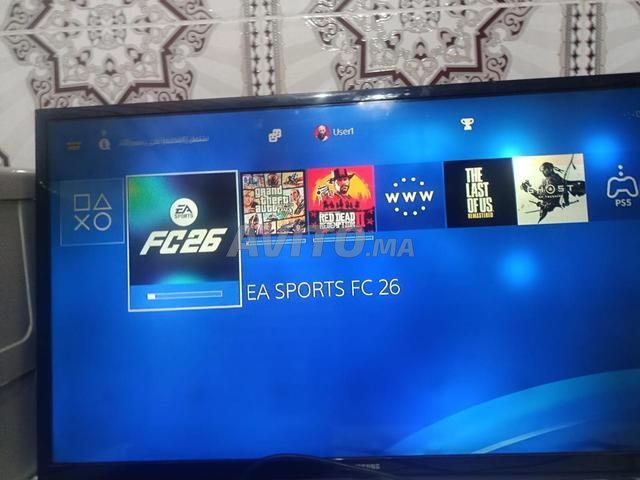 PS4 Fat modifiée 500 Go avec jeux et 2 manettes - 2