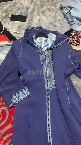 Djellaba Doubias neuve en tissu Promian avec chemise Joaillerie - 2