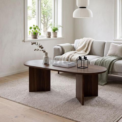 Table Basse moderne en bois MDF élégant - 2