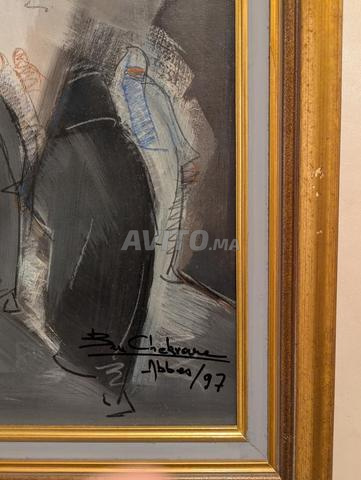 Très beau tableau du peintre Abbés benchekroune - 2