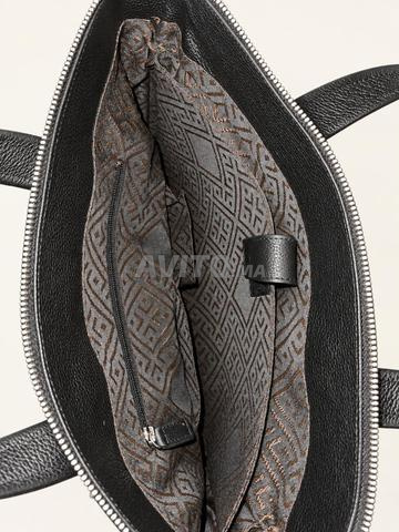 Sac de travail en cuir véritable 100% – Fait main - 2