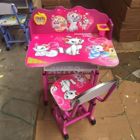 🧒 Bureau et table d'étude pour enfants avec chaise - 2
