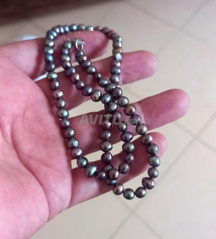 Ancien collier de véritables perles de mère - 2