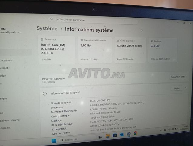 Ordinateur portable Lenovo Thinkpad original encore propre - 2