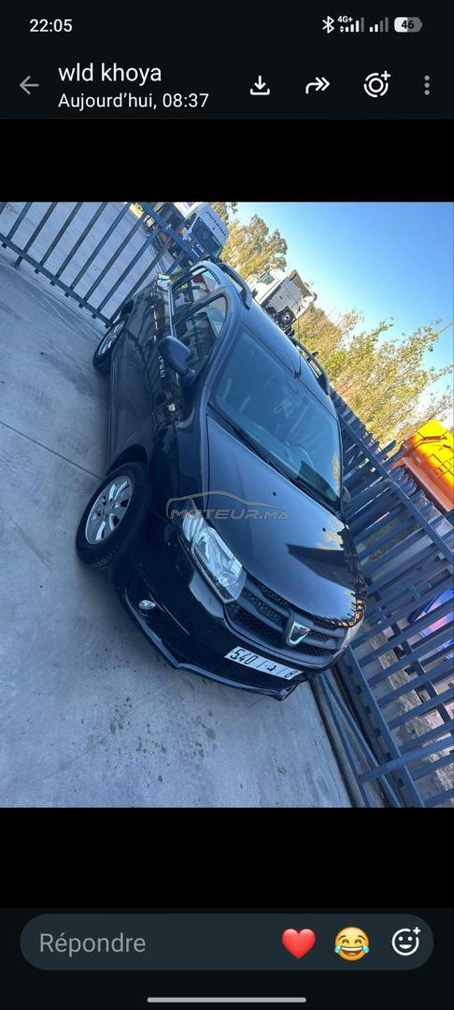 Dacia Sandero Diesel Manuelle 2016 à Tanger