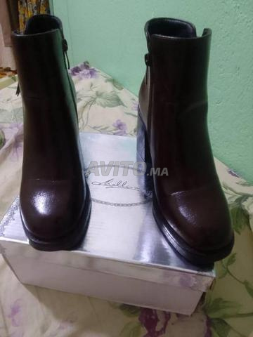 Bottines à talons Mellisa (Marron) – Pointure 37