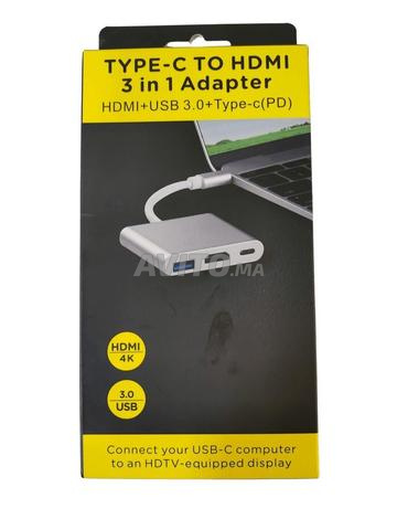 Adaptateur USB Type C vers HDMI 4k générique - 2