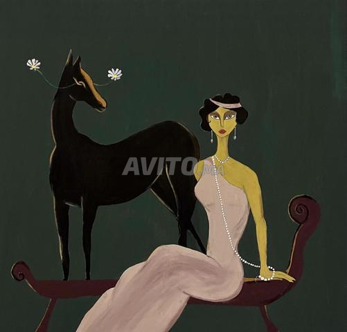 Tableau artistique contemporain - 2
