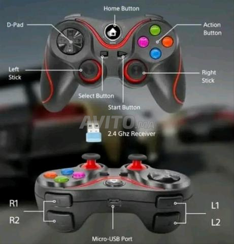 Manette V8 - 2