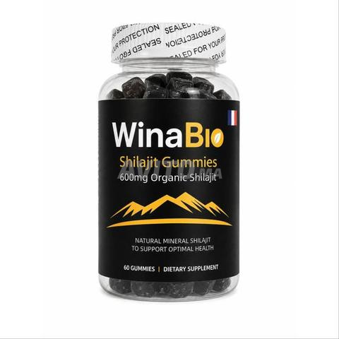 Shilajit 600 mg en gummies - 60 gummies