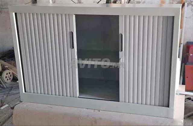 fabrication armoire porte rideaux/vente vestiaire - 2