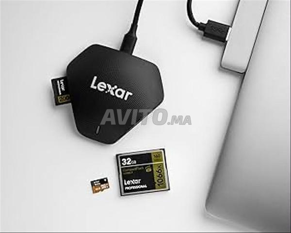 Lecteur Lexar Profess Multi-Card 3-en-1 USB 3.1 - 2