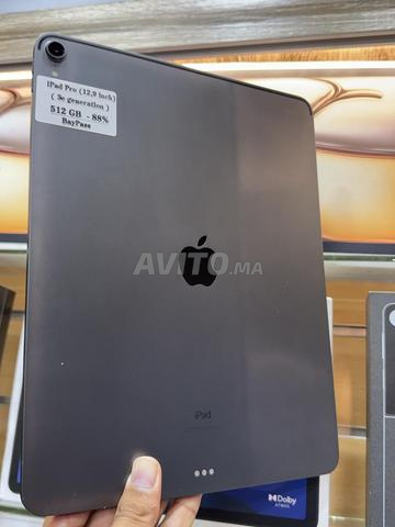 iPad Pro 12.9 pouces 3ème gén 512GB Batt 88% Bypass - 2