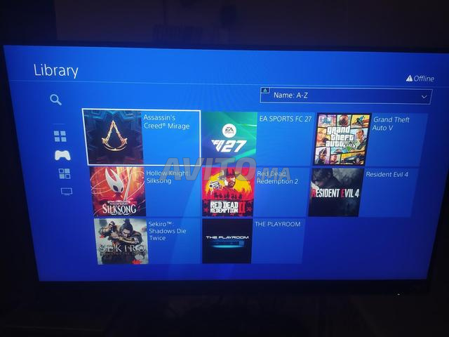 PS4 Slim 500Go avec jeux (Flashée) - 2