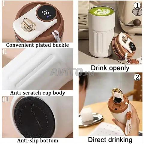 TASSES À CAFÉ ISOTHERMES INTELLIGENTES EN ACIER - 2