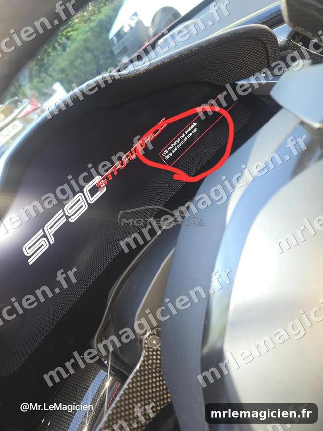 Ferrari SF90 Hybride Automatique 2025 à Tanger
