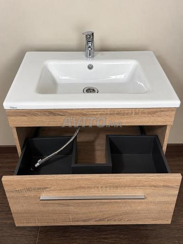 Meuble salle de bain Odyssée neuf jamais utilisé - 2