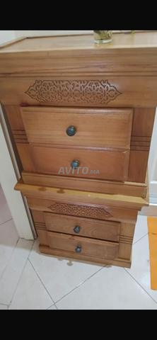 Commode et 2 tables de chevet - 2