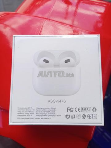 Écouteurs bluetooth KakusiGa blanc Bonne qualité - 2
