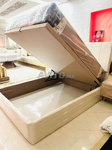 Lit avec rangement et matelas neuf - 2