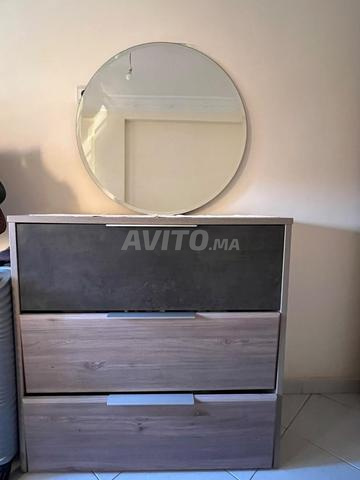 Commode et 2 tables de nuit IKEA neuves - 2