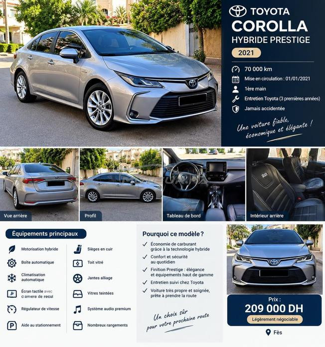 Toyota à vendre