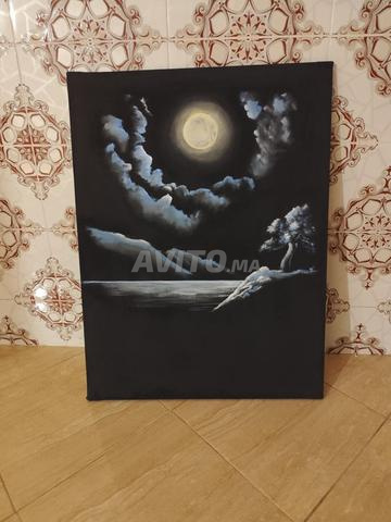 Toile de peinture acrylique 90cm × 70cm