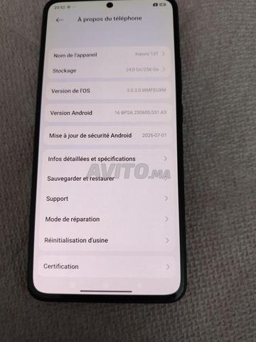 Xiaomi Black 8go 256 go - 2