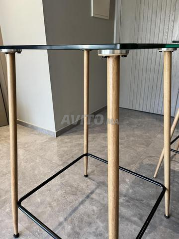 Table haute & 2 chaises hautes - 2