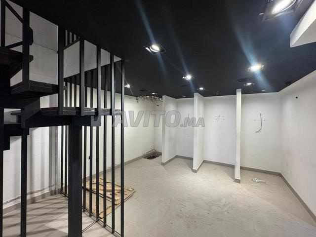 Local Commercial Aménagé 120 m² à Maarif - 2